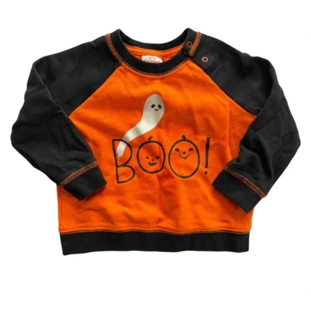 Cat & Jack Halloween “Boo!” 2-Piece Set - Picture 3 of 8
